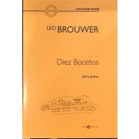 Brouwer, Leo - Diez Bocetos para piano