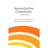 Apostolisches Liederbuch - Textausgabe