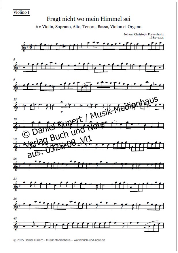 - Violine 1