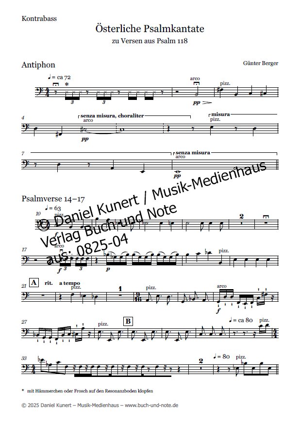 - Kontrabass