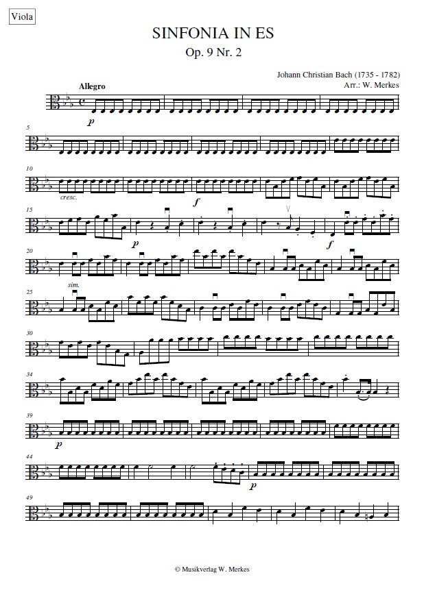 - Violine 1